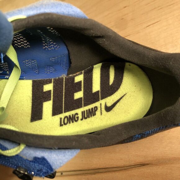 Nike Zoom LJ 4 Shoes Mens 10.5 Blue Long Jump Track Athletic Running Performance - Picture 11 of 11